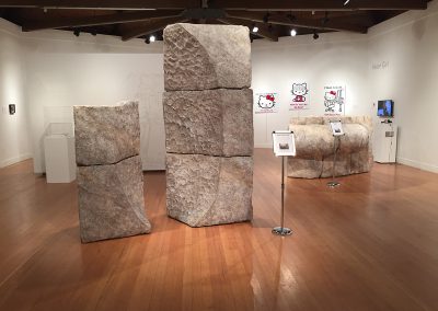 "Formidable Fragments" exhibition installation view, at the Berkeley Art Center, 2016 by Kathy Aoki