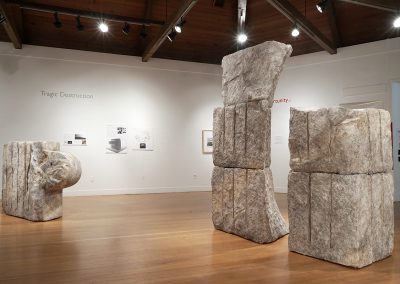 "Formidable Fragments" exhibition installation view, at the Berkeley Art Center, 2016