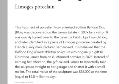 Balloon Dog Fragment Label